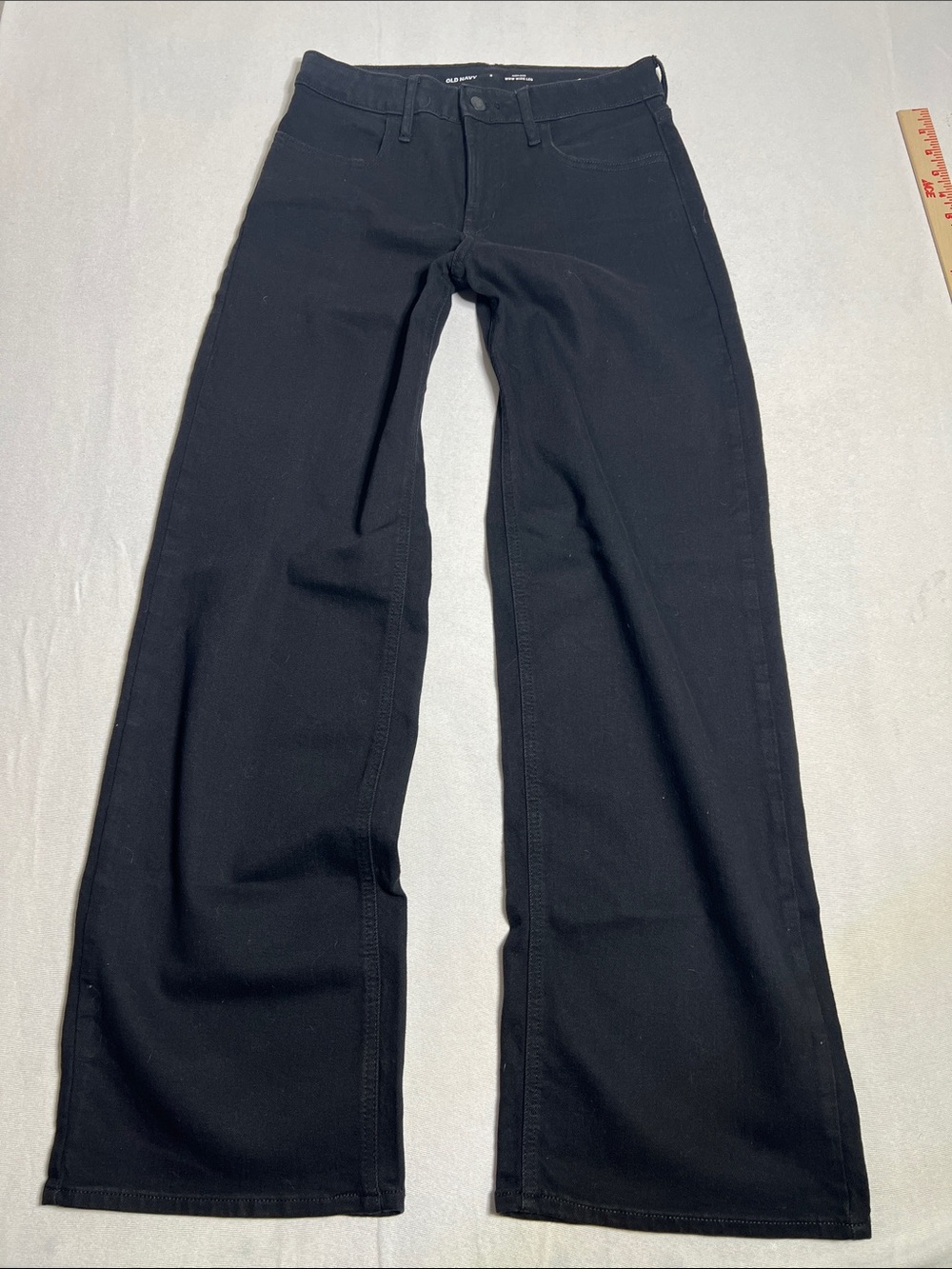 Old Navy Black Wide-Leg Jeans